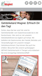 Mobile Screenshot of getraenkeland-wagner.com